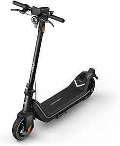 NIU Electric Scooter for Adults - KQi3 Pro with 350W Power, 31 Miles Long Range, Max Speed 20MPH, Wider Deck, Triple Braking System, 9.5'' Tubeless Fat Tires, Portable & Folding, UL Certified