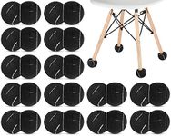 Macarrie 40 Pieces Precut Tennis Balls for Chairs Tennis Ball Chairs Foot Covers Tennis Balls for Furniture Leg for Classroom Floor Protection Chair Desk Legs Coverings(Black)