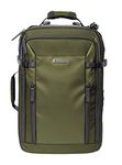 Vanguard Camera Backpack |VEO Select 49 BF I 1-2 Pro DSLRs with Lens Upto 70-200mm, 3-4 Lenses, Flash and Accessories I Upto 17 inch(44cm) Laptop I Tablet I Rain Cover Included, Green