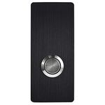 R- Series Stainless Anodized Aluminum Doorbells by Modern Stainless Hardware (Anodized Black)