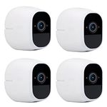 PowerTrust 4X Silicone Skin Cases for Arlo Pro and Arlo Pro 2 Security Camera (White)