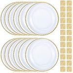 mwellewm Charger Plates Set of 12 a