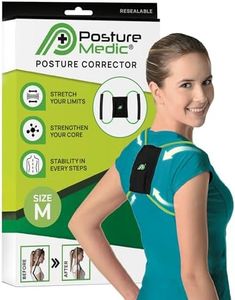 PostureMedic Original Posture Corrector Brace - Selection of Sizes - Medium - Improve Posture with Support and Exercises