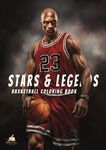 Basketball Coloring Book - STARS & LEGENDS: 55 authentic b&w illustrations of current and former champions from America's top professional league.