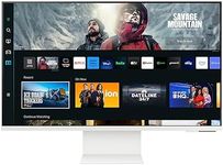Samsung LS32CM801UUXXU 32" 4K Smart Monitor with Speakers Smart Hub for TV streaming and catch up apps