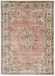 The Anywhere Washable Rug Colton Pink/Ivory 5' X 7' Area Rug