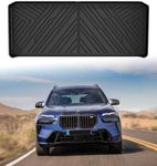 Mixsuper Custom Fit Cargo Liner for 2019-2023 2024 BMW X7, All Weather Rear Cargo Mat Trunk Liner, Behind The 3rd Row Seats, Black