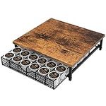 Coffee Pod Drawer for K Cups Drawer Organizer Coffee Pod Storage with Drawer Baskets Pod Storage Holder for Cafe Counter in Home Office Farmhouse 36 Capacity