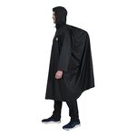 ROCKSPORT Unisex Hooded Rain Poncho for Adult, Polyester Waterproof, lightweight,Reusable& Packable, long sleeve, One Size Fits Most, Free Size