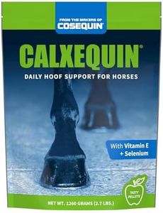 Cosequin Calxequin Pellets Daily Hoof Support for Horses with Vitamin E + Selenium, 1260 Grams