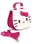 Sanjis Enterprise Baby Girls Kids Cartoon Character Kitty Crossbody Multicolor Hand Purses Toddler Mini Cute Princess Handbags, Shoulder Messenger, Phone Purse Wallet Sling Bag