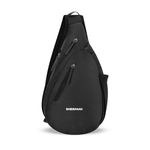 Sherpani Esprit, Anti Theft Sling Bag, Sling Backpack, 10L Travel Bag, Crossbody Backpack, Travel Gift for Women, Fits 10 Inch Tablet (Carbon)