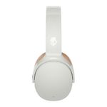 Skullcandy Hesh ANC Over-Ear Active Noise Cancelling Wireless Headphones with 40mm Drivers, 22Hr Playtime+Rapid Charge,Flat-Folding and Collapsible, Light Weight, Work with Android and iOS- Mob White