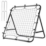 Football Training Net,Small Rebounder Net Practise 62cm*62cm Soccer Kickback Target Goal Play Teens Adults Softballift Training Aid Birthday Gift