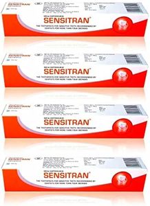 Sensitran Toothpaste For Oral problems Like Cavities, Toothache,Tooth Decay, Plaque,Tartar, Bleeding Gums & Other Gum Problems, Teeth Whitening, Bad Mouth Smell - 100 gm(Pack of 4)