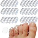 30Pcs Silicone Anti-Friction Toe Pr