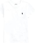 Ralph Lauren Polo Womens Crew Neck Jersey T-Shirt, Pure White., X-Large