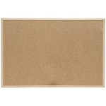 Q-Connect Lightweight Cork Noticeboard 900 x 1200 mm