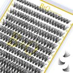 Lash Clusters 40D-0.07C-9-16 LASH Individual Lashes 280 Clusters False Eyelash 10D 20D 30D 40D Lash Clusters Extensions Individual Lashes Cluster DIY Eyelash Extensions at Home (40D-0.07C,9-16MIX)