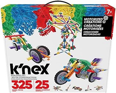 Knex - Motorized Creations 325 Pieces 25 builds