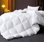 WhatsBedding Feather Comforter,Fill