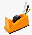 YAJNAS Tape Dispenser for Packing, Heavy Weight and Anti-Skid 2 inch Cello Tape Dispenser for Home, Office, School Use (Random Color)