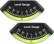 2-Pack Level Gauge For Rv, Rv Level Bubble, Camper Level Gauge, Rv Levels, Rv Level Bubble, Camper Level, Car Inclinometer Gauge, Level Gauge For Rv, Trailer Leveling Bubble, Rv Level Bubble, Rv Level
