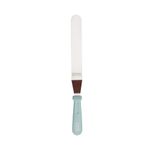 The Great British Bake Off Palette Knife for Baking Decorating Offset Spatula for Icing Cakes on Stands, Stainless Steel Blade & Bakelite Handles, Official GBBO Branding, Duck Egg Blue