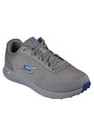 Skechers Mens Max Fairway 3 Arch Fit Spikeless Golf Shoe Sneaker, Charcoal/Navy, 10 X-Wide