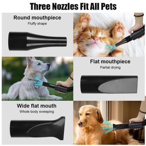 Memows 2800W Dog Hair Dryer – Black, High-Power Pet Grooming