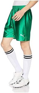 Puma 729969 Men's Soccer Half Pants, Spring and Summer 24 Colors Pepper Green/Puma White (05), M