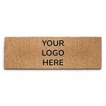 Hairyworm Personalised Doormat (60cm x 180cm) Large, Custom Logo, Business Logo Mats, Business Doormats, Branded Door Mat, Commercial Business Door Mat, Custom Photo/Logo Doormat