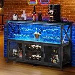 YITAHOME 55" Bar Cabinet with LED L