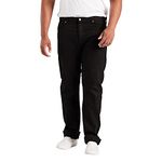 Levi's Men's 501 Original Fit Jeans (Also Available in Big & Tall), Polished Black, 50W x 34L, Polished Black, 50W x 34L