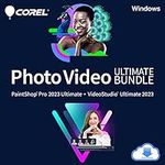 Corel Photo Video Ultimate Bundle 2023 | PaintShop Pro 2023 Ultimate and VideoStudio Ultimate 2023 | Powerful Photo and Video Editing Software [PC Download]
