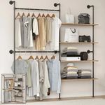 DABILONGC Industrial Pipe Clothing Rack