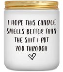 Gifts for Women - I'm Sorry, I Love You Gifts for Her, Him - Scented Candle Gifts for Mum, Wife, Girlfriend - Funny Birthday, Apology Gifts for Friend, Coworker,Grandma, Sister