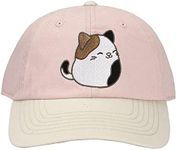 Squishmallows Cam The Cat Pink Traditional Adjustable Hat