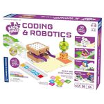 Thames & Kosmos Kids First Coding & Robotics, Kids Science Kit, Learning Resources for Coding and Physical Engineering, STEM Toys for Science Experiments, Ages 4-8