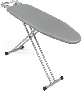 Ironing Board Full Size 54" L x 13" W, Foldable & Adjustable Height Iron Board with Heat-Resistant Cover and Iron Rest, Sturdy & Space-Saving Ironing Table for Home