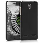 kwmobile Case Compatible with ZTE Blade L7 Case - Soft Slim Protective TPU Silicone Cover - Black Matte