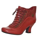 Hush Puppies Women's Vivianna Ankle boots, Red, 6 UK