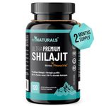 miNATURALS Shilajit with PrimaVie for Testosterone Support in Men - 120 Capsules Ultra-Purified