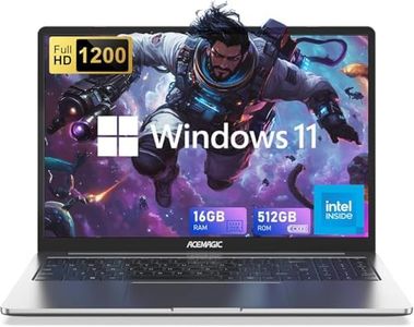 ACEMAGIC PC Portatile Gaming 16" Full HD,In-tel Alder Lake N97 (Fino a 3.6Ghz) Gaming Notebook,16GB DDR4 RAM 512GB SSD,2.4G/5G WiFi,BT5.0,Type_C, USB3.2,HDMI,Computer Studio Ufficio Laptop Grigio