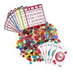 JUNWRROW Bingo Game Set-1000 Colorf