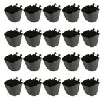 CAPPL Vertical Garden Wall Hanging Pot (Black) (20)