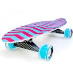 Jaspo Cruiser Fiber Skateboard 25.5" inX 7" in Specially Designed for Beginners-(Age Above 10 Years)-Cruiser