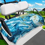 ENYORSEL Golf Cart Seat Covers, Blu