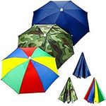 3 Pieces Rainbow Umbrella Hats Camo