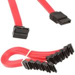 LINESO 9 Inch SATA III 6.0 Gbps Cable 9 Inch 5 Pack